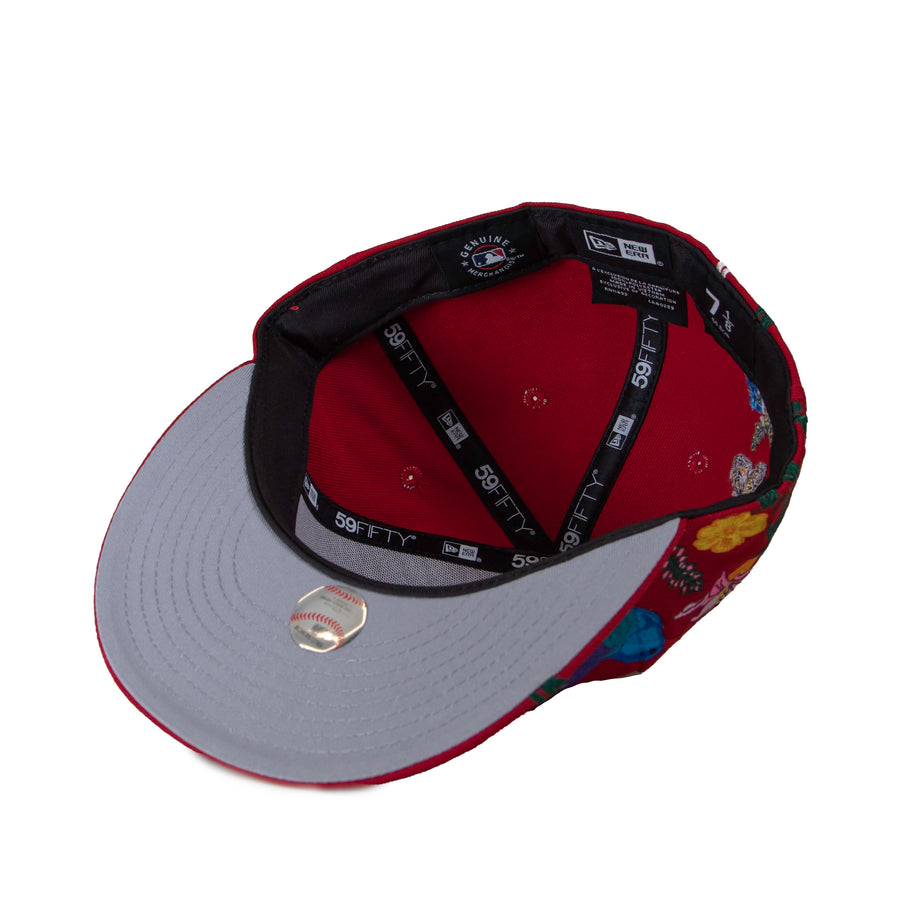 New Era Cincinnati Reds "Blooming" 59Fifty Fitted - Red