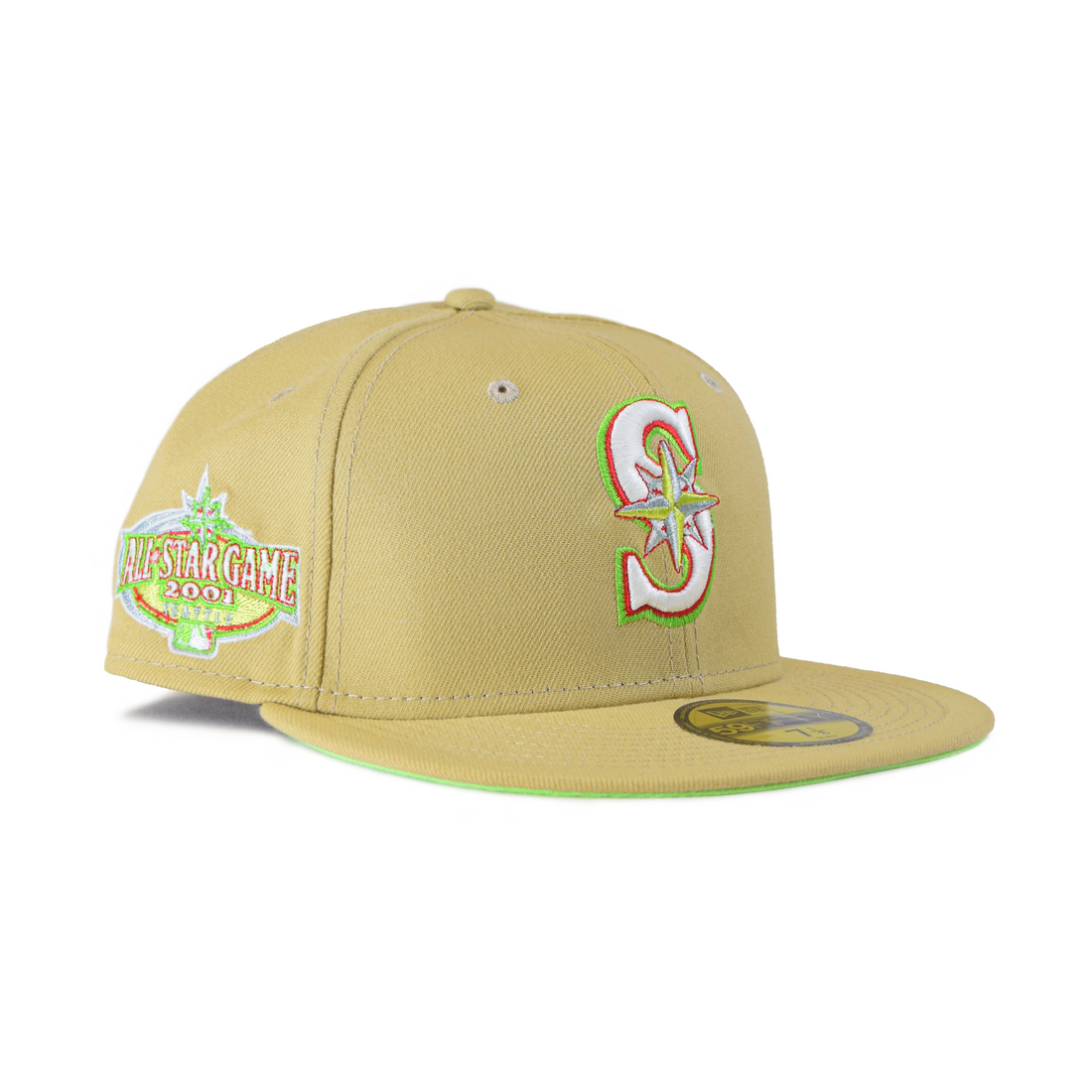 New Era Seattle Mariners 59Fifty Fitted - Slime