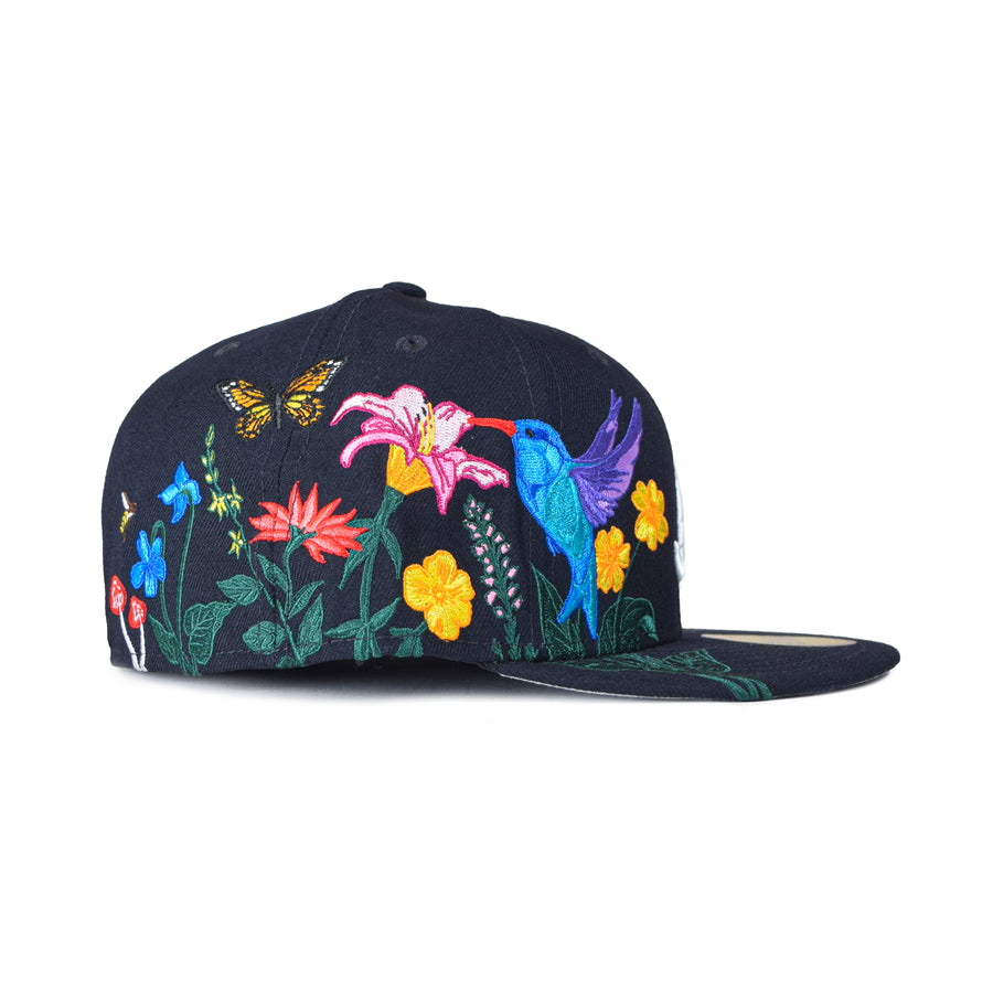 New Era Atlanta Braves "Blooming" 59Fifty Fitted - Navy