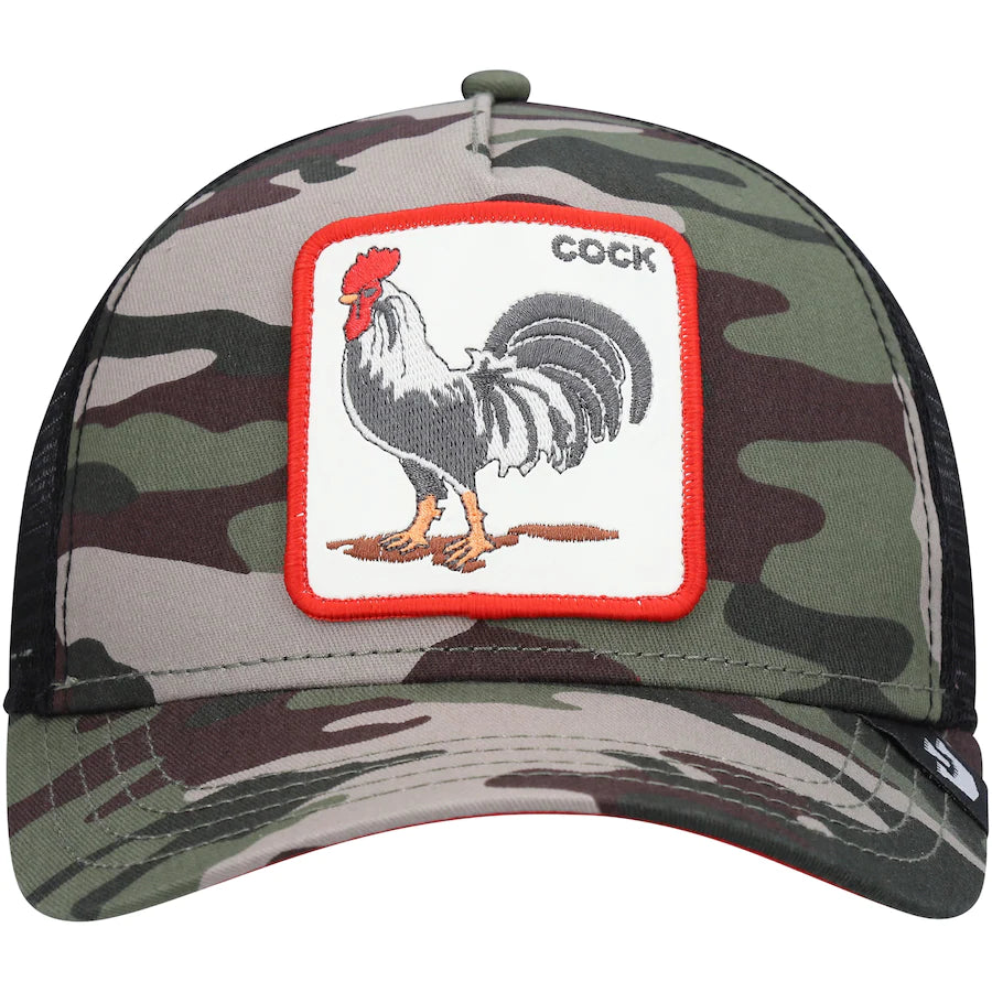 Goorin Bros Rooster Trucker Snapback - Green Camo