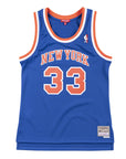 Mitchell & Ness NBA New York Knicks Jersey (Patrick Ewing) - Blue/Orange