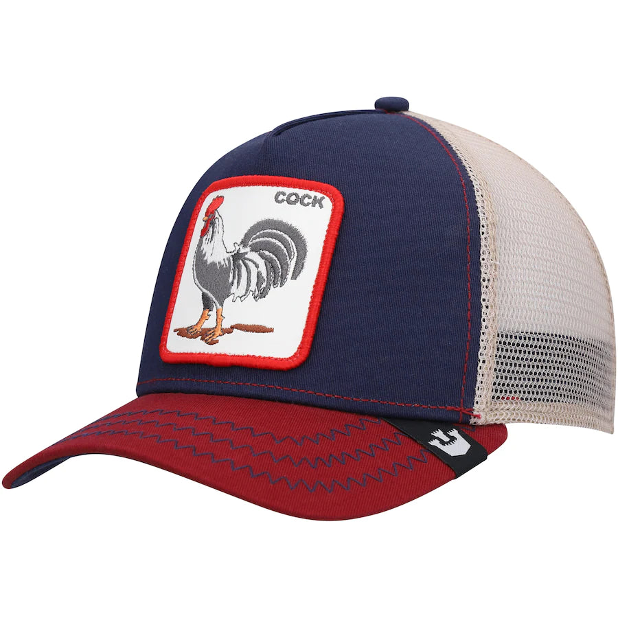 Goorin Bros The Cock Trucker Snapback - Navy