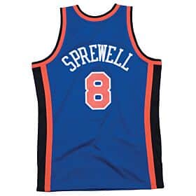 Mitchell & Ness NBA New York Knicks Jersey (Latrell Sprewell) - Blue/Black