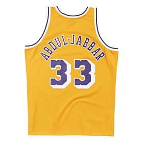 Mitchell & Ness: Hardwood Classic Los Angeles Lakers Jersey (Kareem Abdul-Jabbar)