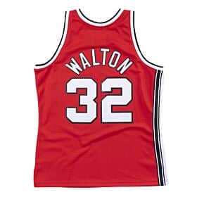 Mitchell & Ness NBA Portland Trailblazers Jersey (Bill Walton) - Red