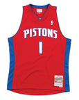 Mitchell & Ness NBA Detroit Pistons Jersey (Allen Iverson) - Red