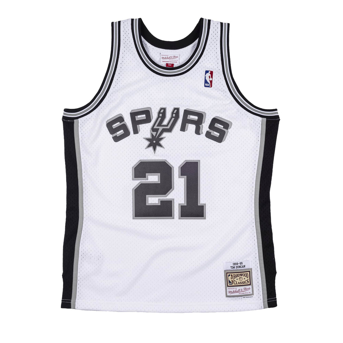 Mitchell & Ness: Hardwood Classic San Antonio Spurs Jersey  (Tim Duncan)