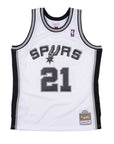 Mitchell & Ness NBA San Antonio SpursJersey  (Tim Duncan) - White