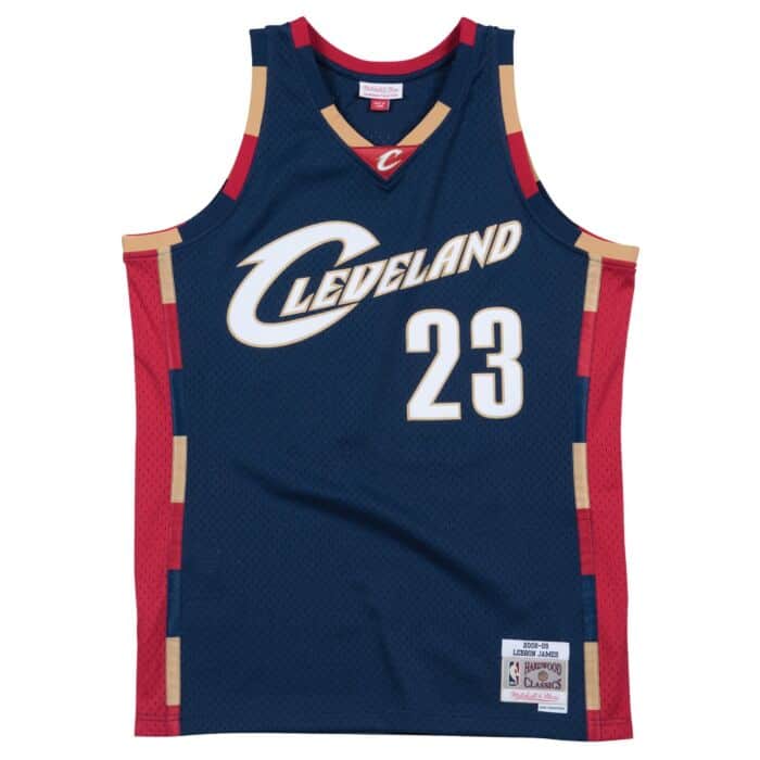 Mitchell & Ness NBA Cleveland Cavaliers Jersey (LeBron James) - Navy
