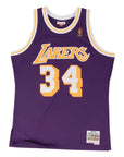 Mitchell & Ness NBA Los Angeles Lakers Jersey (Shaquille O'Neal) - Purple