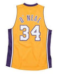 Mitchell & Ness NBA Los Angeles Lakers Jersey (Shaquille O'Neal) - Yellow