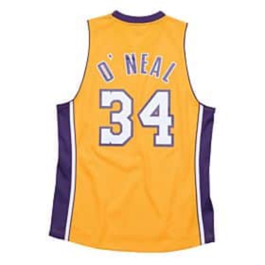 Mitchell & Ness NBA Los Angeles Lakers Jersey (Shaquille O'Neal) - Yellow