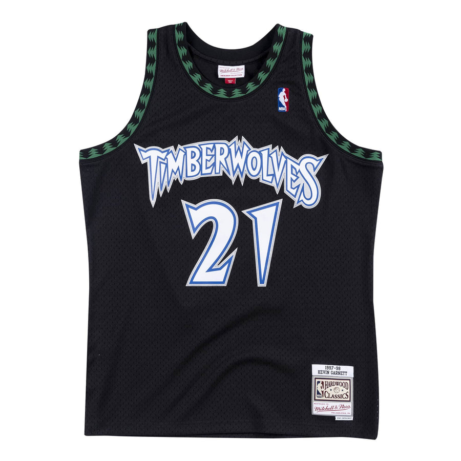 Mitchell & Ness NBA Minnesota Timberwolves Jersey (Kevin Garnett) - Black